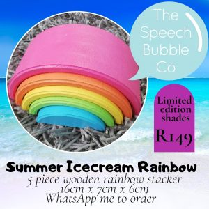 Summer Ice Cream rainbow